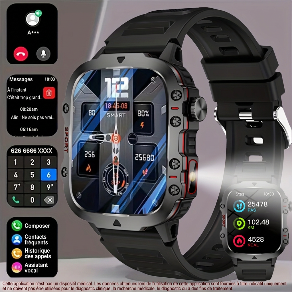 Bien plus qu'une simple montre, un assistant personnel robuste.